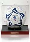 Chelsea FC Squad Hand Signed Football Ball in Display Case 2008/09 