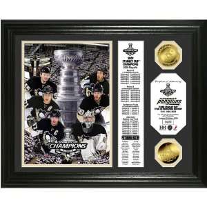 Highland Mint Pittsburgh Penguins 2009 Stanley Cup Champions Photomint 