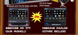1DIN 7 GPS DVB T Auto Car DVD Player RADIO Navigation PiP single 