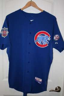 Chicago Cubs Tony Campana 2011 Game Used Alternate Blue Jersey w 