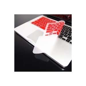  TopCase RED Keyboard Silicone Skin Cover with palm rest 