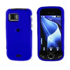 Samsung Mythic A897 PDA Cell Phone Solid Dark Blue Protective Case 