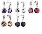 Pugster Perfect Mothers day dazzling Crystal Dangle Earring fashion 