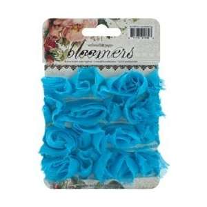  Websters Pages Bloomers Fabric Flower Trim 1.5 Wide 1 