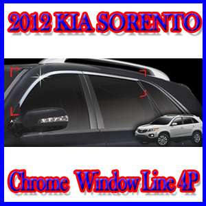 Chrome interior Molding 4pcs for 2012 Kia Sorento  