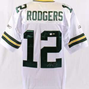  Signed Aaron Rodgers Super Bowl Jersey   GAI   Autographed 