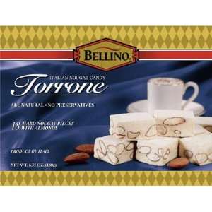 Bellino Hard Torrone 6.35 oz (180g) 18 Grocery & Gourmet Food