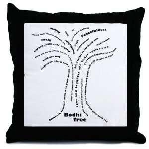  Buddha Bodhi Tree Peace Throw Pillow by 