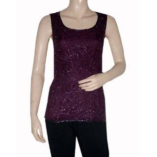 Friendship Day Discount Offer Womens Cocktail Purple Sleeveless Tunic 