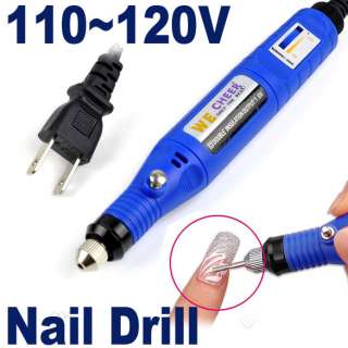 Electric Handpiece Pen shape Nail Art File Drill Machine Manicure +3 