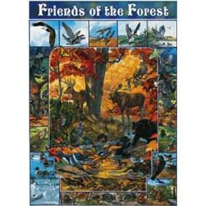  New White Mountain Puzzles Friends Of The Forest 1000 