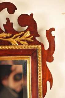 ft English Victorian Carved Pier Mirror Glass  