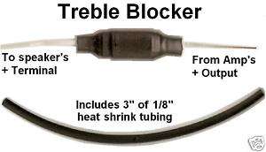 Treble Blocker Low Pass Crossover 4 Mid Bass Sub Woofer  
