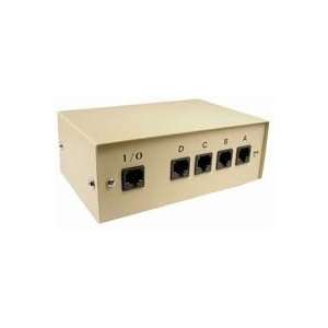  Switchbox, RJ45 (8 Cond) ABCD, Rotary Electronics