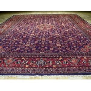   Red Floral Handmade Hand knotted Persian Area Rug G144