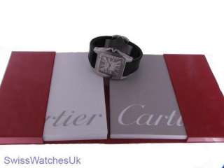 CARTIER SANTOS 100 MEN AUTOMATIC WATCH STEEL Shipped from London,UK 