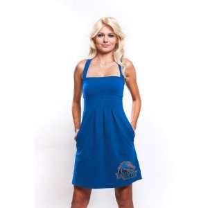  Boise State Broncos Womens Pleated Dress with Pockets 