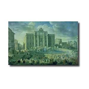  The Trevi Fountain In Rome 175356 Giclee Print