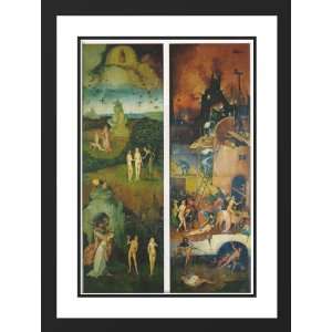  Bosch, Hieronymus 19x24 Framed and Double Matted Paradise 