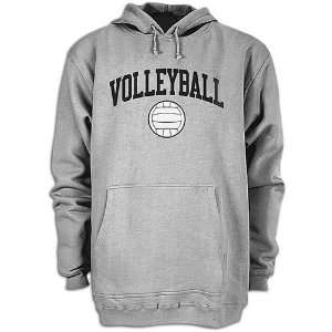   Mens Puffy Volleyball Hooded Sweatshirt Sports 