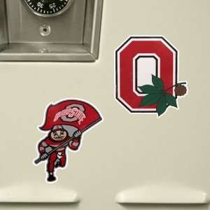  NCAA Ohio State Buckeyes 6 Pack Stik able Party Decals 
