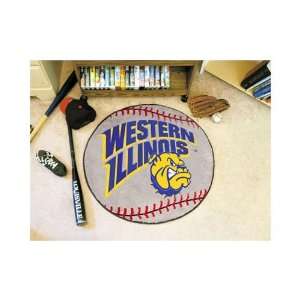  Western Illinois Leathernecks 29 Round Baseball Mat 