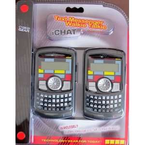   TEXT MESSENGER WALKIE TALKIE Wireless Instant Message Toys & Games