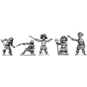    28mm Historical Ngoni Chiefs and Witchdoctors Toys & Games