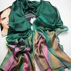 100 % silk women s scarf 71 x43 long neckerchief