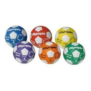 Olympia Size 5 Soccer Ball (Green)   Quantity of 6  Sports 