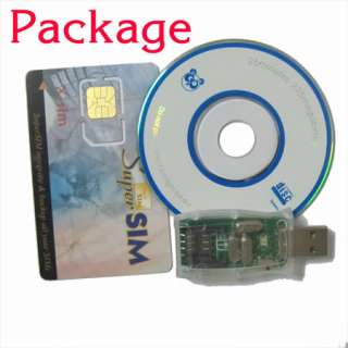 description package 1 x usb sim card reader writer 1