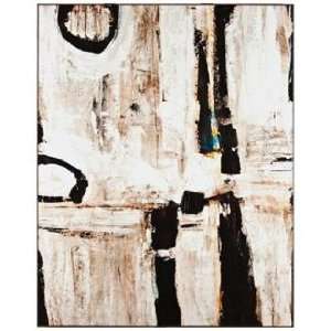    Beyazit 24 Wide Framed Laminate Abstract Wall Art