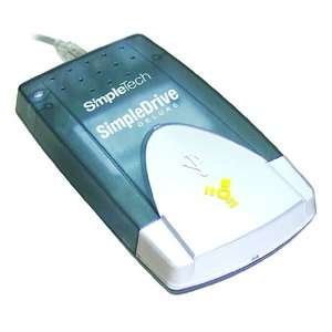    USB2F/20 20GB SimpleDrive Deluxe USB2.0/FireWire Portable Hard Drive