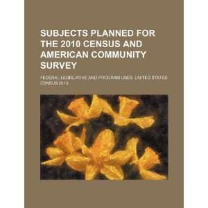    United States Census 2010 (9781234123147) U.S. Government Books