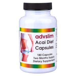  advslim, Acai Diet Capsules, 180 Capsules Two Months 