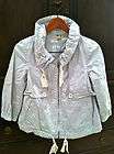   ETT Tara Ruffle Collar Light Weight Jacket Coat Size 0 2 XS $148