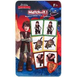    How to Train Your Dragon   Match it Memory Game Toys & Games