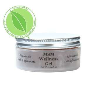   All Natural Pain Relieving MSM Wellness Gel 2.0oz Anti inflammatory