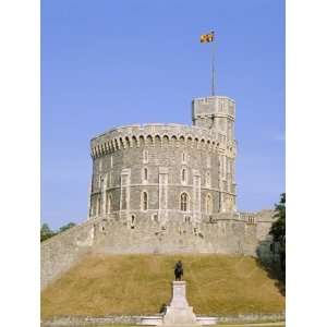 The Round Tower, Windsor Castle, Berkshire, England, UK Photographic 