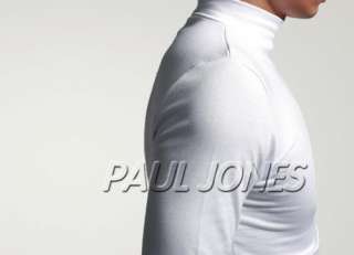   PJ Men’s Stylish Causal Long Sleeve T Shirt Size XS S M L BLK/WTE