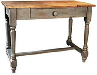 PAINTED DISTRESSED Petworth Writing DESK Sofa TABLE European Antique 
