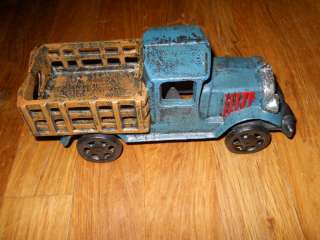 Vintage Old Collector Cast Iron Toy Truck  