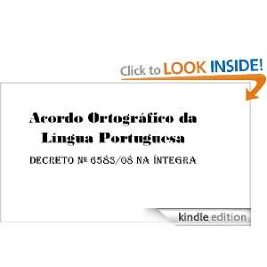 Íntegra do Decreto do Acordo Ortográfico da Língua Portuguesa 