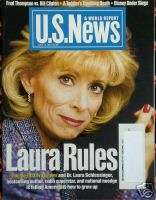 DR. LAURA SCHLESSINGER 7/14/97 U.S. NEWS & WORLD REPORT  