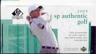 2005 Upper Deck SP Authentic Golf Hobby Box  
