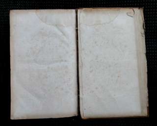 1827 antique LEATHER QUAKER SERMONS phila pa PENN,HICKS  