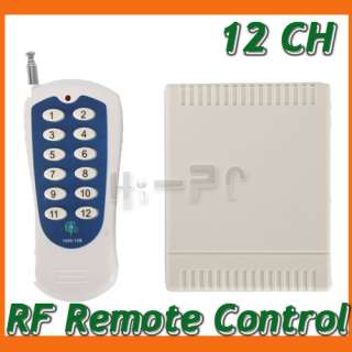 12V 10A 1 Channel 3000M Wireless Remote Control Switch  