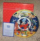 FANTASIA MICKEY LIMITED ED. 50TH ANNIV. PLATE SCHMID