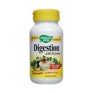  Natures Way Digestion with Enzymes 100 Caps Health 