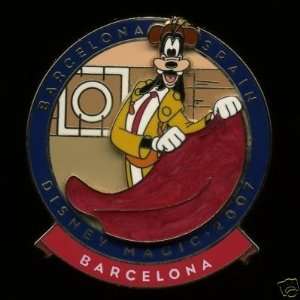 Disney Pin/DCL Magic Cruise Mediterranean Cruise 2007/Barcelonia Spain 